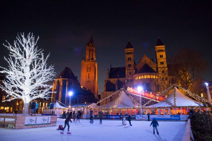 Événement hivernal Neptune-Mercure-Magic-Maastricht-tente