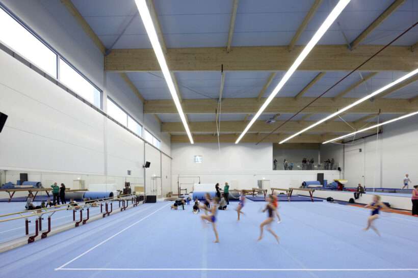 Salle de sport temporaire à La Haye