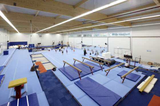 Salle de sport temporaire à La Haye