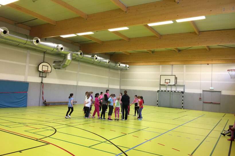 Neptunus Flexolution Maria Ward School Salle de sport temporaire de Nuremberg